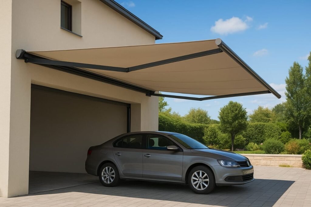 مظلة متحركة منزلية