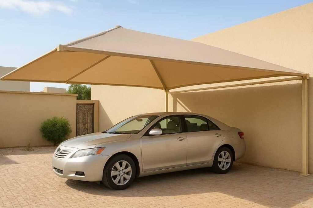 مظلات سيارات مودرن