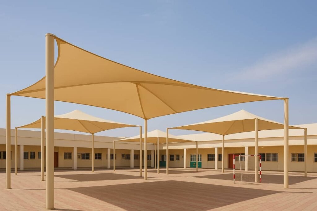مظلات مدارس جدة